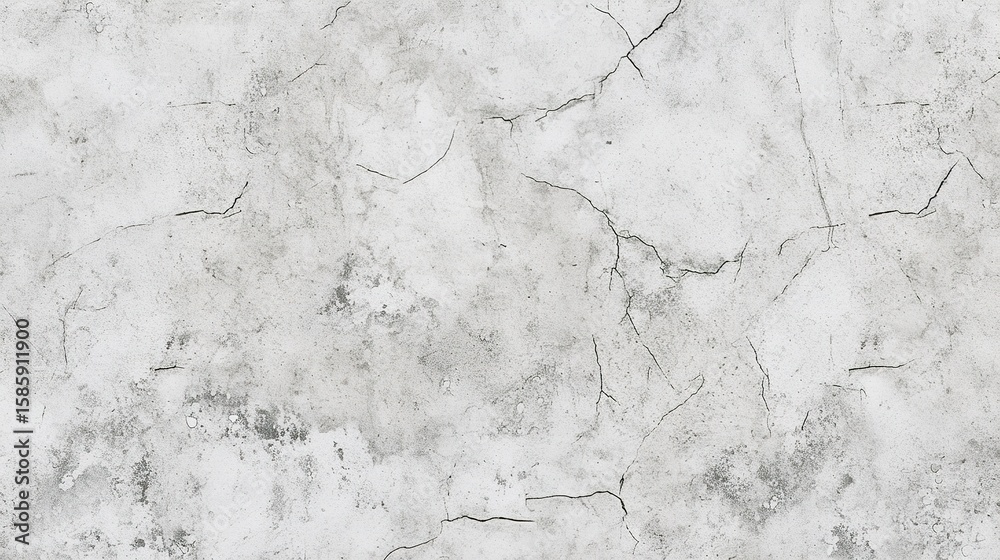 Obraz premium High-resolution concrete textures with visible cracks and crevices, ideal for architectural elements or design projects that require realistic concrete textures.