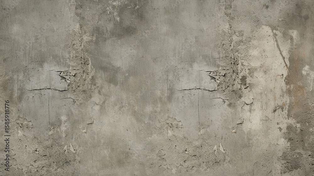 Fototapeta premium High-resolution concrete textures with visible cracks and crevices, ideal for architectural elements or design projects that require realistic concrete textures.
