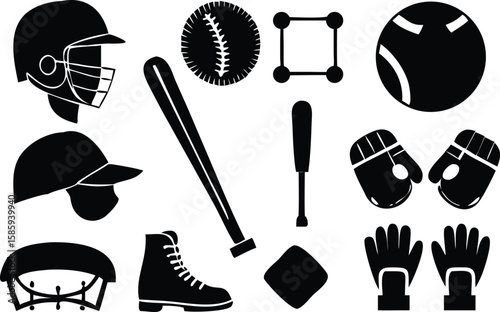 Baseball Gear Collection helmet