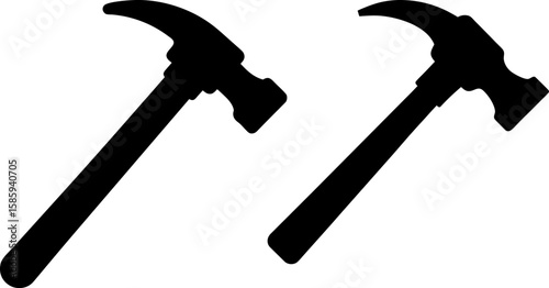 Hammer tool vector, Hammer tool art, Hammer vector art design, Vector of modern Hammer art, Hammer isolated
