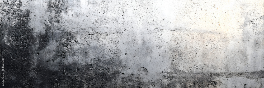 Fototapeta premium Texture of old gray concrete wall for background