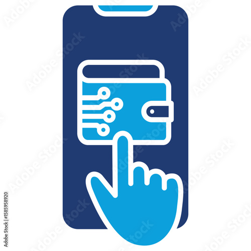 App Flat Blue Icon