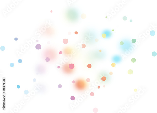 rainbow shiny bokeh confetti colorful background