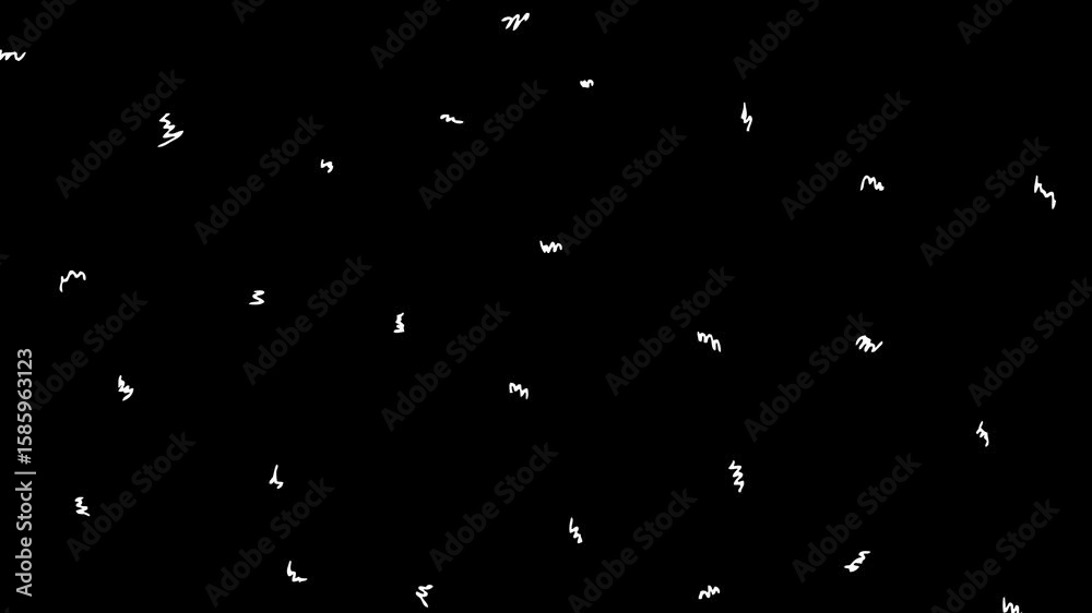Grainy dust particles with film scratches on chroma key black screen, seamless retro film effect animation for editors and designers Grainy dust particles with film scratches on chroma key black screen, seamless retro film effect animation for editors and designers