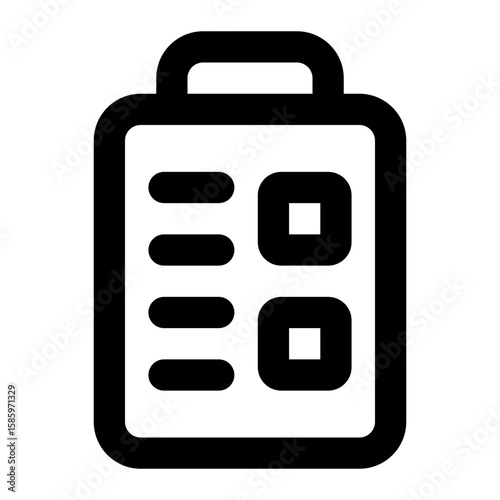 routine icon for illustration