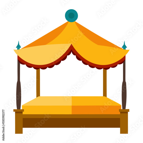 circus tent vector illustration