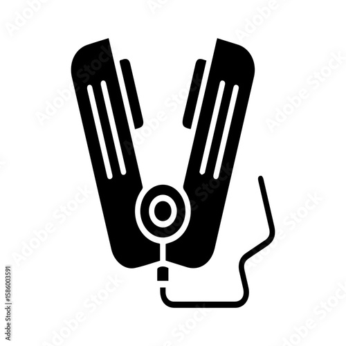 Hair Straightener Icon