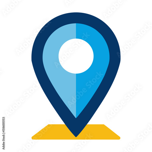 vector map pointer icon