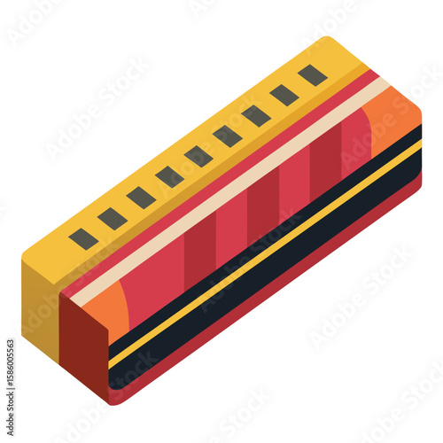 3d rendered illustration of a piano