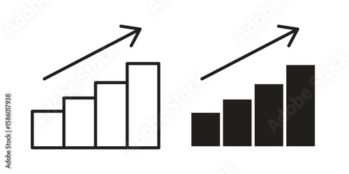 Tableau sur toile Stagflation icon