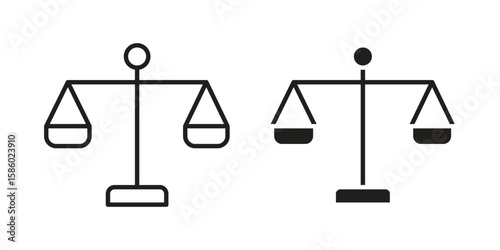 Economies of scale icon. linear style sign for mobile concept and web design.