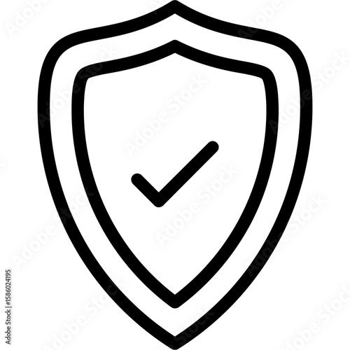 Shield halved Icon