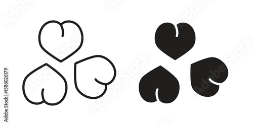 Chickpeas hummus icon. linear style sign for mobile concept and web design.