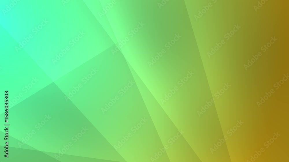 Colorful abstract green background with flowing lines and smooth digital wave pattern design