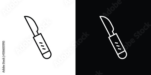 Schilderij op canvas Scalpel icon For your design, logo