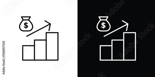 Bild auf Leinwand Fiscal policy icon For your design, logo