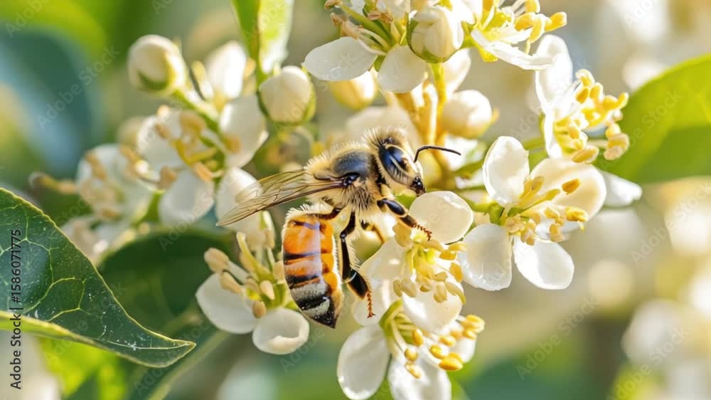 bee on a flower