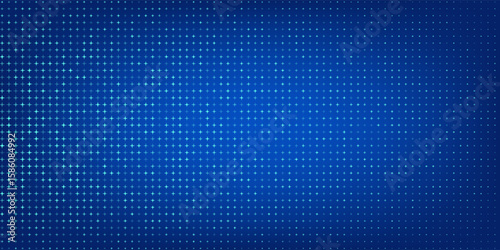 Abstract Finance Digital Business Background. Fintech Technology or Science Research Presentation Backdrop. Digital Crypto Business Vector Illustration.