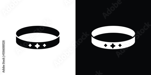 Obraz na płótnie Bracelet icons flat design concept for graphics.