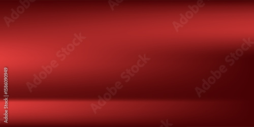 Red dark shade with light effect 3D room. Background
