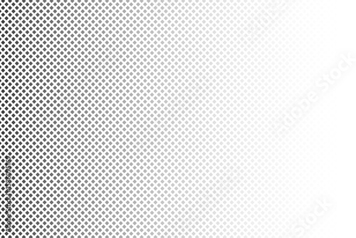 Geometric black small squares on a white background. With a disappear effect.