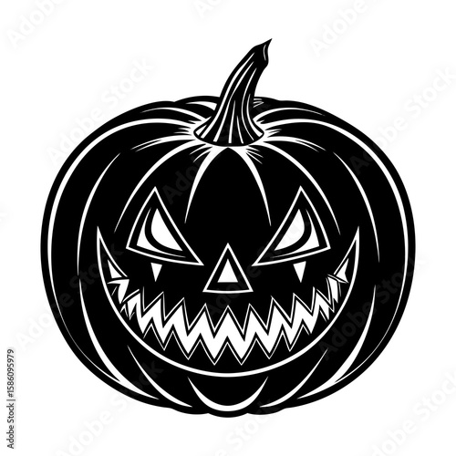 Download halloween pumpkin vector image for free scary jack o lantern carving design template artwork