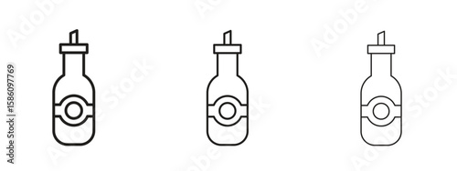 Olive oil icon. Premium quality symbol. Vector sign for mobile apps