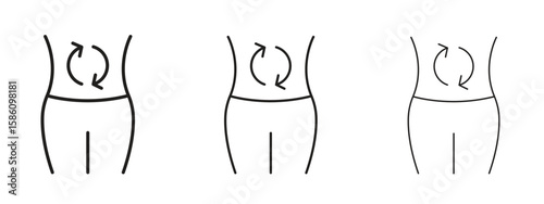 Metabolism icon. Premium quality symbol. Vector sign for mobile apps