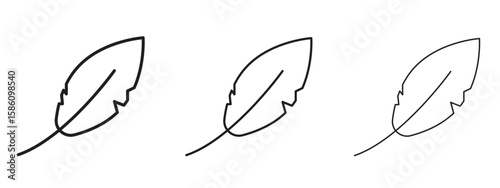 Light weight icon. Premium quality symbol. Vector sign for mobile apps