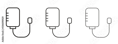 Intravenous icon. Premium quality symbol. Vector sign for mobile apps