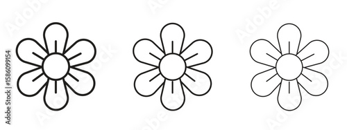 Hypericum icon. Premium quality symbol. Vector sign for mobile apps