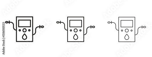 Dialysis icon. Premium quality symbol. Vector sign for mobile apps