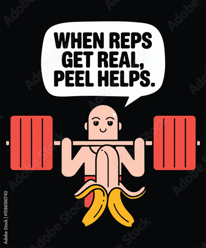 Banana is My Spotter Graphic Design