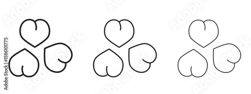 Chickpeas hummus icon. Premium quality symbol. Vector sign for mobile apps