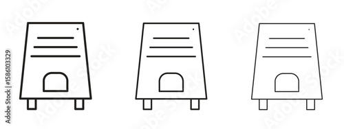 Air purifier icon. Premium quality symbol. Vector sign for mobile apps