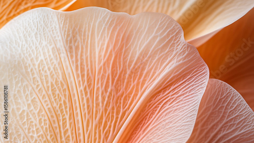 closeup abstract background,  macro photo of flowers beautiful beige colors