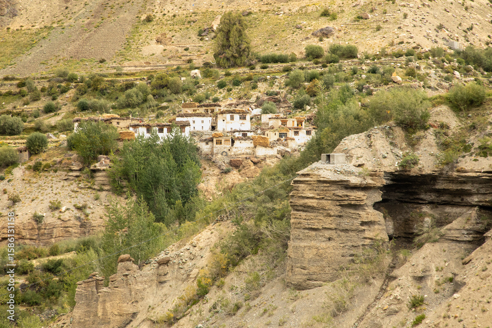 Phugtal Gompa nestled amid the majestic landscape of Ladakh Phugtal Gompa nestled amid the majestic landscape of Ladakh