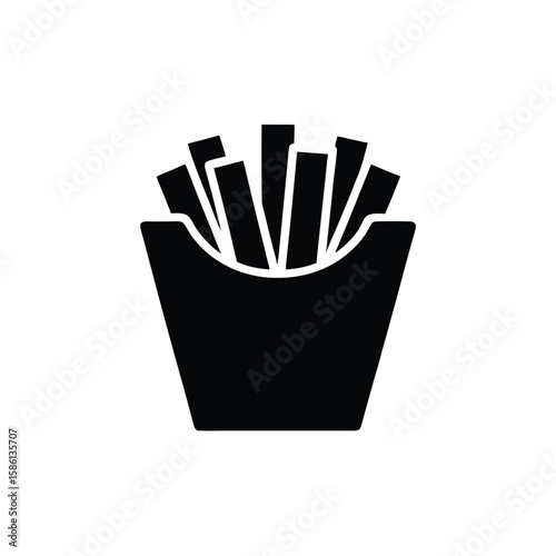 minimal-poutine-food-icon-design-include-after-on-.eps