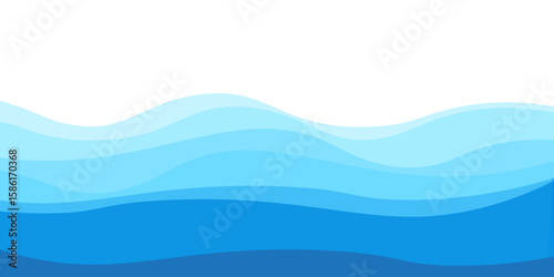 water wavy splash shape, sea waves, landscape water ripple for background, water surface, ocean graphic pattern