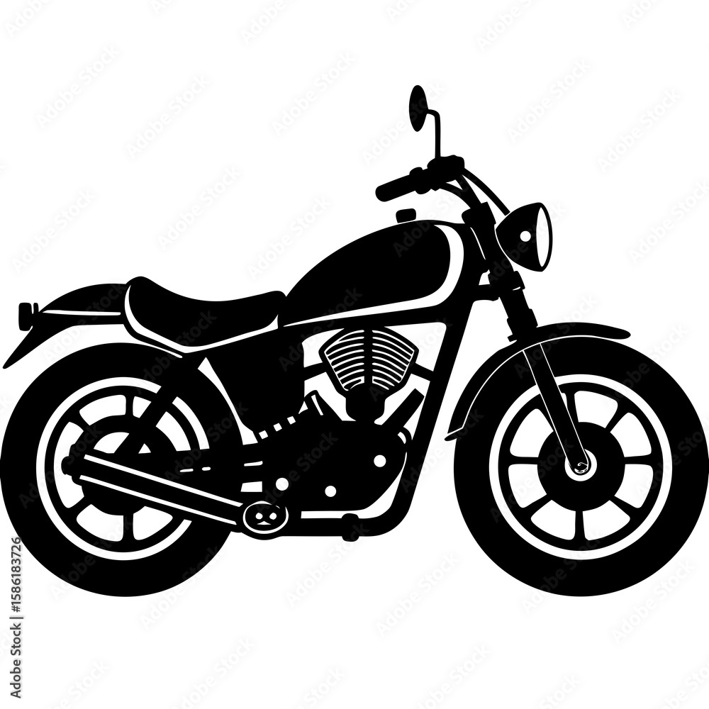 Fototapeta premium Motorcycle Vector Racing Helmet, Flags, Car & Track AI Design