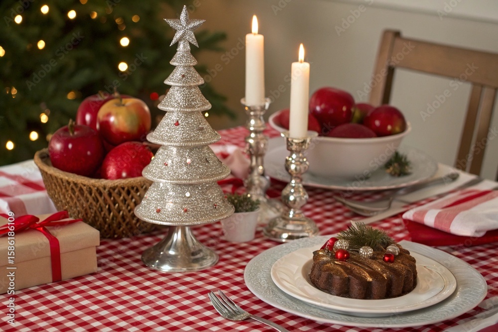 christmas table setting christmas table setting