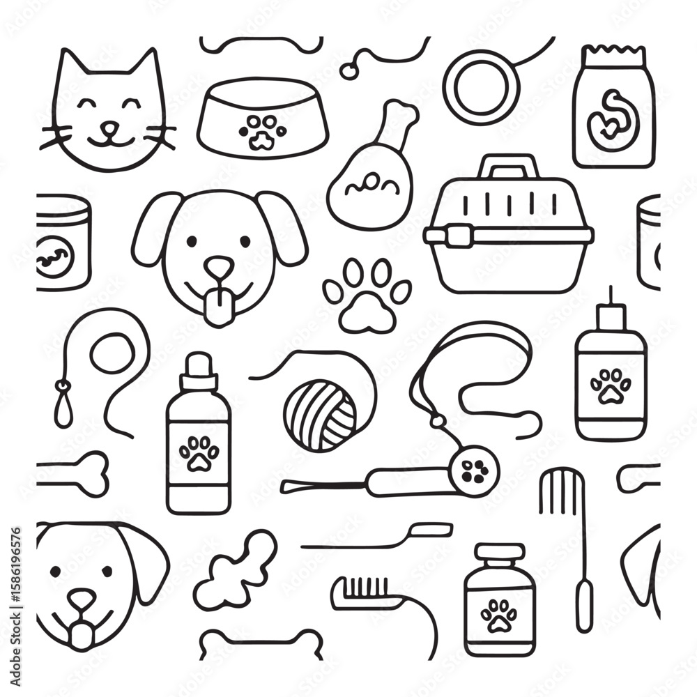 Hand-drawn doodle food icons set: a delightful vector collection of kitchen, coffee, tea, and restaurant menu illustrations Hand-drawn doodle food icons set: a delightful vector collection of kitchen, coffee, tea, and restaurant menu illustrations