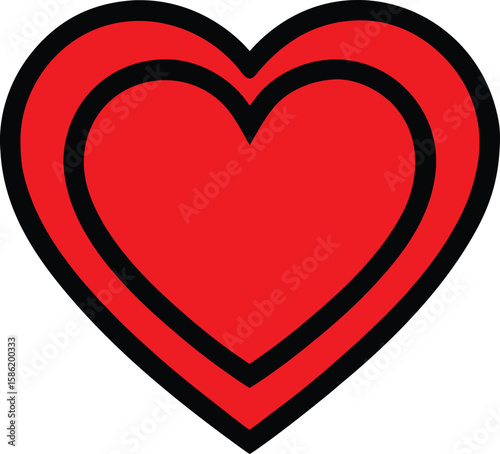 heart symbol of love valentine