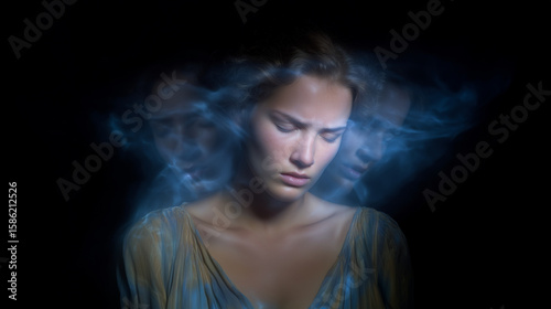 phantom emotions, invisible feelings, ghost sensations, emotional hallucinations, lost empathy echoes, psychological phantoms, affective ghost pain, unreal sadness, abstract emotio
