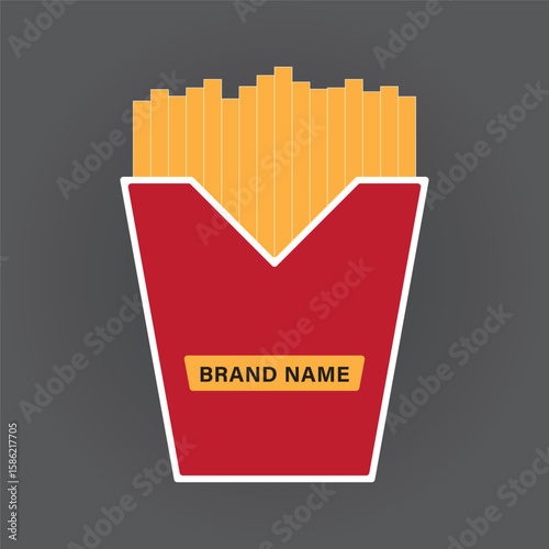 France Fries Pack Design for You