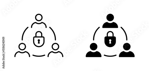 Business Strategy and User Account icon