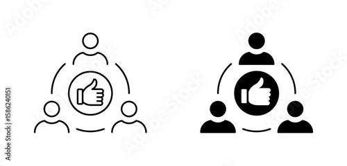 Business Strategy and User Account icon