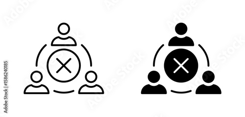 Business Strategy and User Account icon