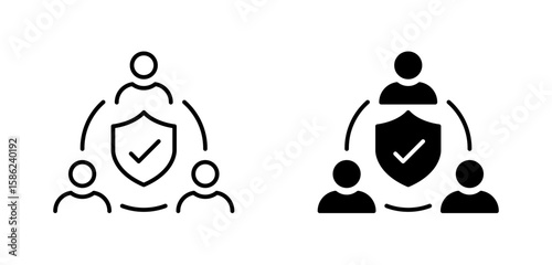 Business Strategy and User Account icon