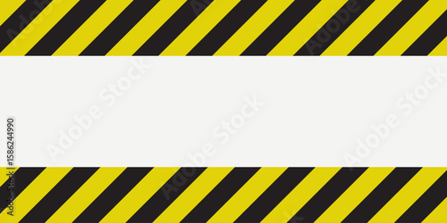 Yellow and black striped lines seamless pattern or texture.